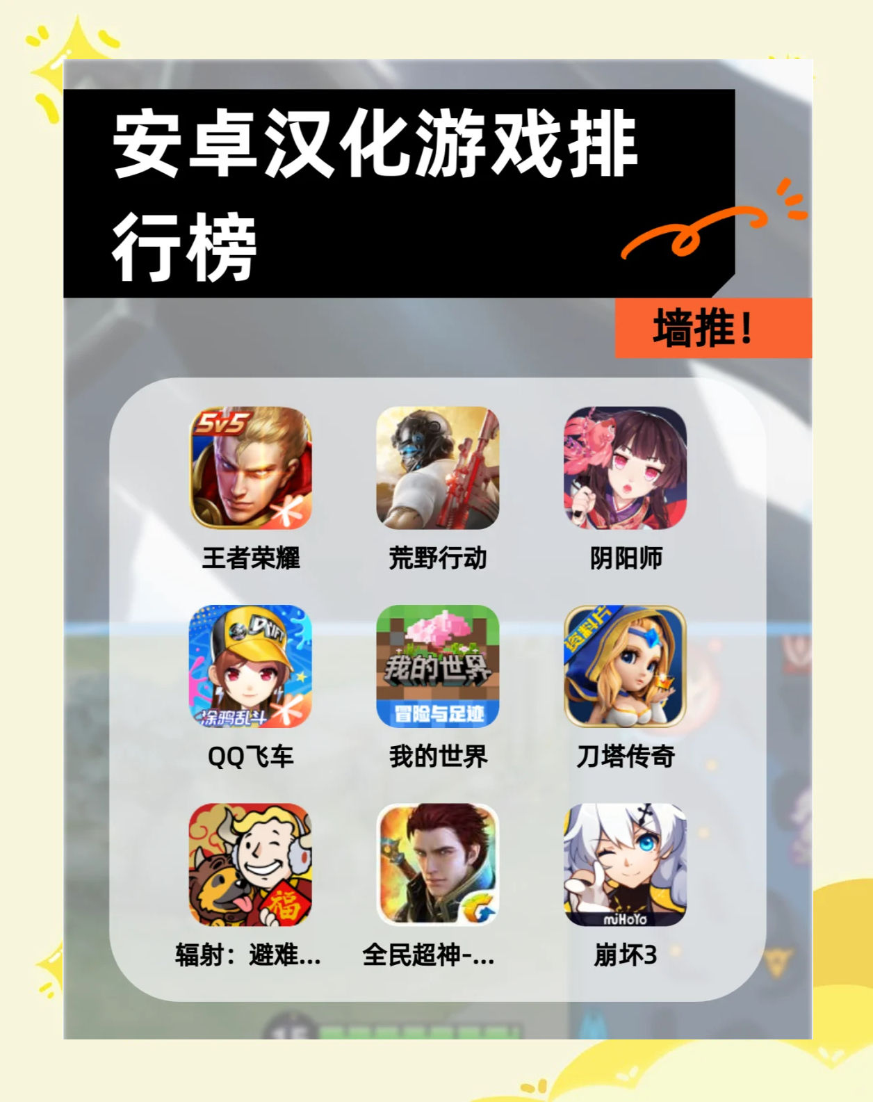 关于安卓游戏下载软件的信息